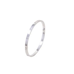 Cartier Love Bracelet Small Model 18K White Gold Size 16