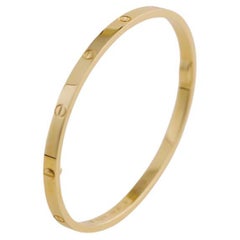 Cartier Love Bracelet Small Model 18K Yellow Gold Size 17