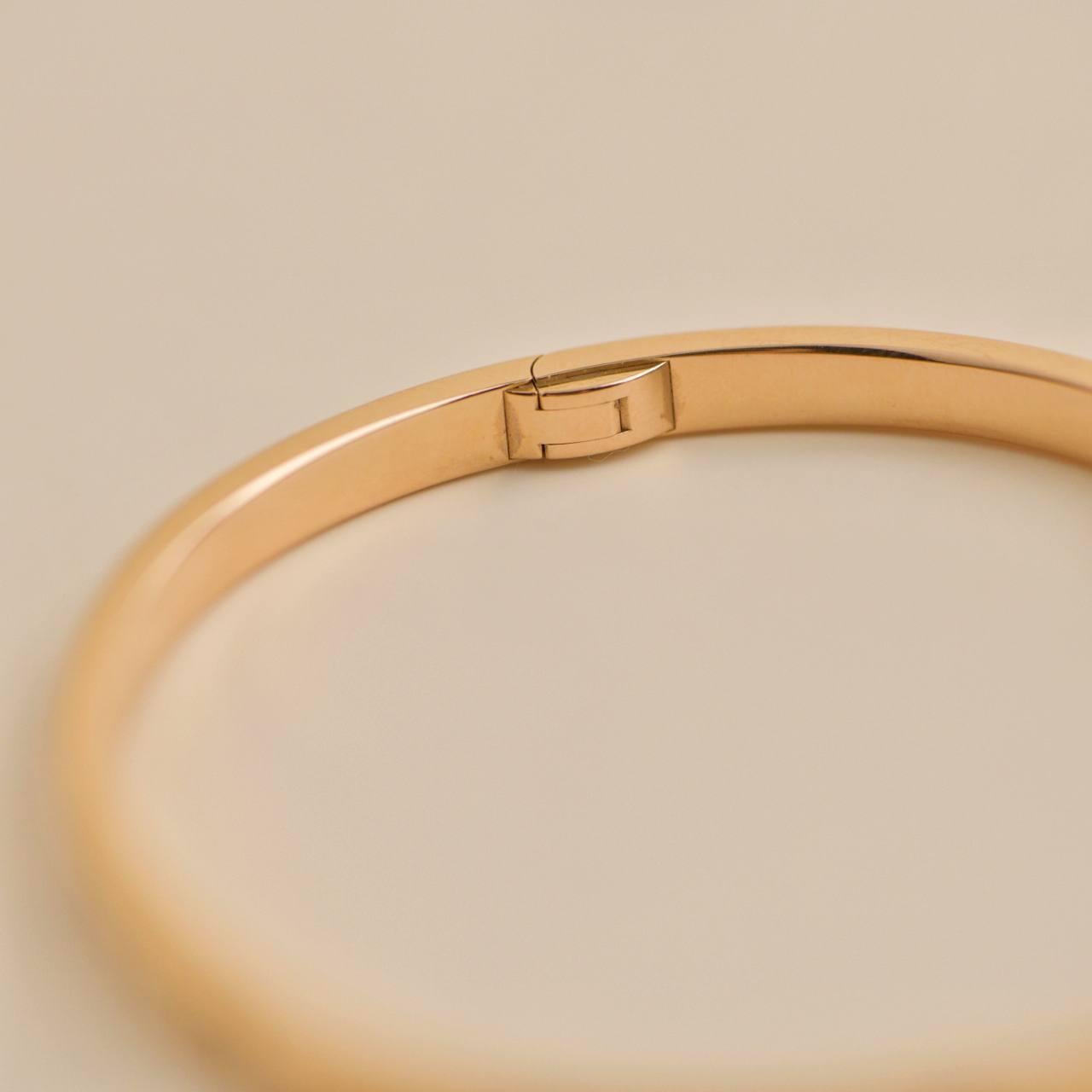 Cartier Love-Armband, Modell 18K Gelbgold, Größe 18 für Damen oder Herren im Angebot