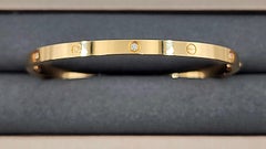 Pulsera Cartier Love Modelo Pequeño con Diamantes