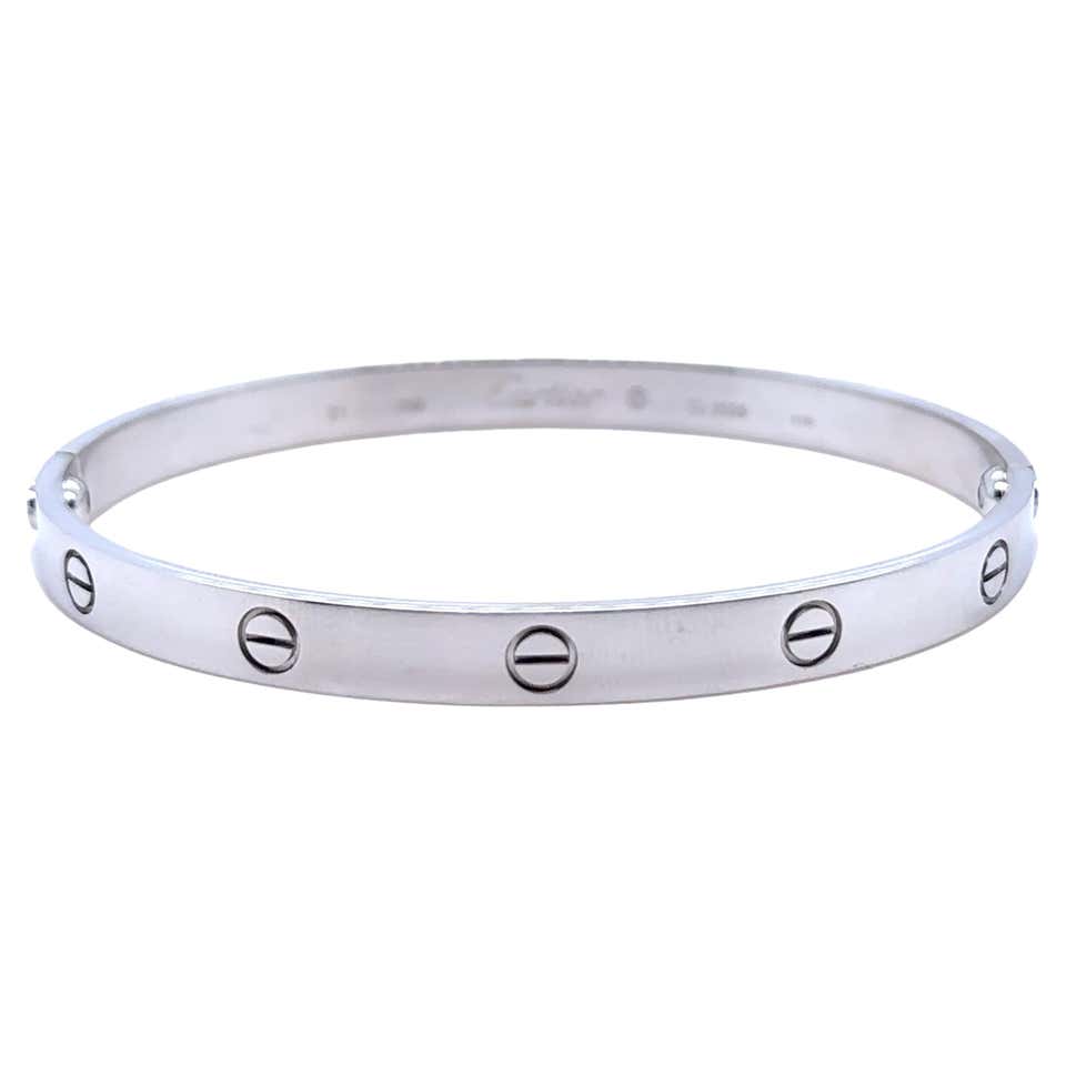 How Many Carats Is Cartier Love Bracelet Cartier Love Bracelet at 1stDibs | love bracelet small model 6 diamonds