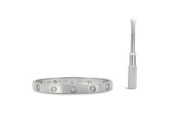 Cartier Love Bracelet with 10 Diamonds
