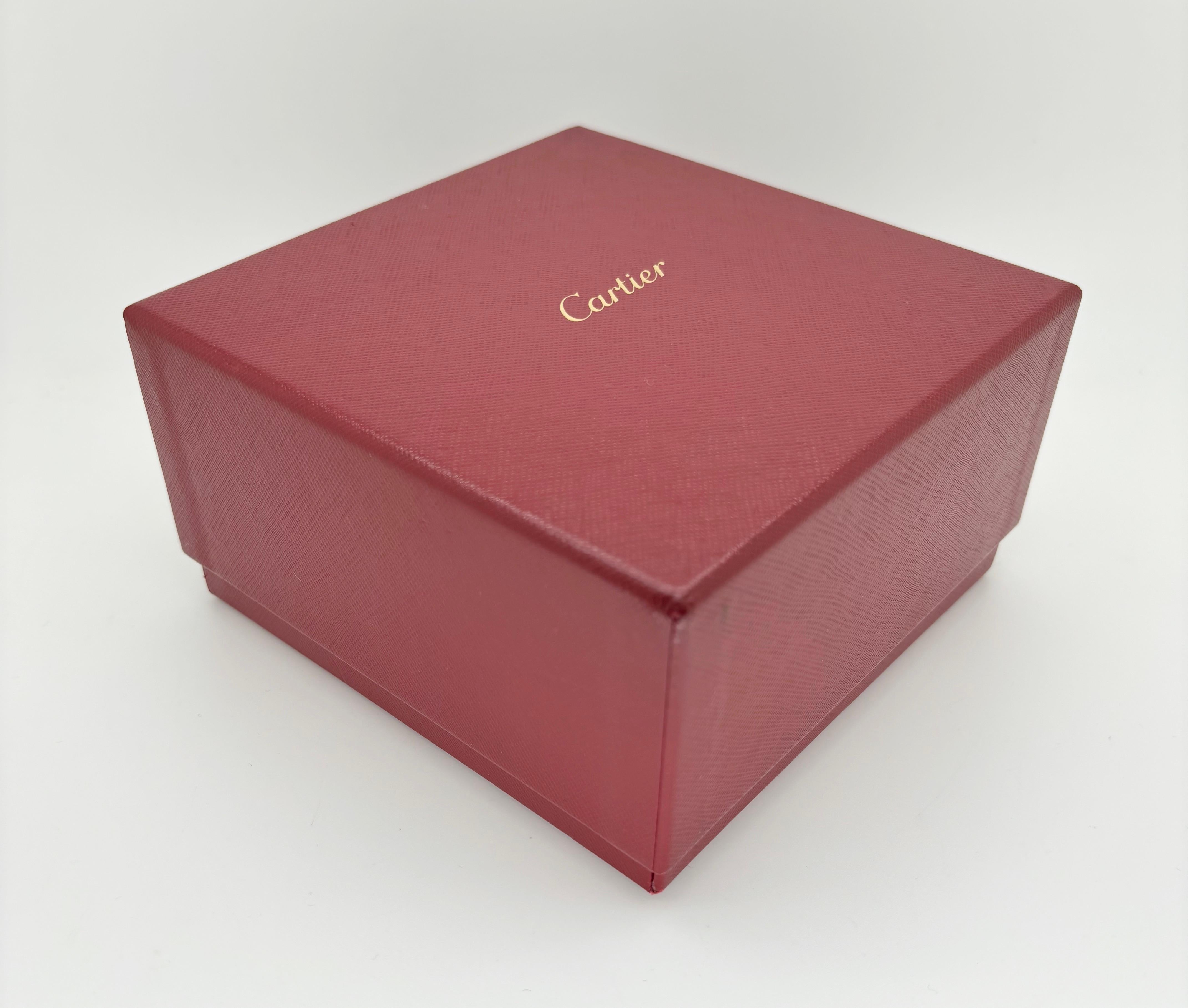Cartier Love Bracelet avec boîte et tournevis d'origine, taille 16  en vente 3