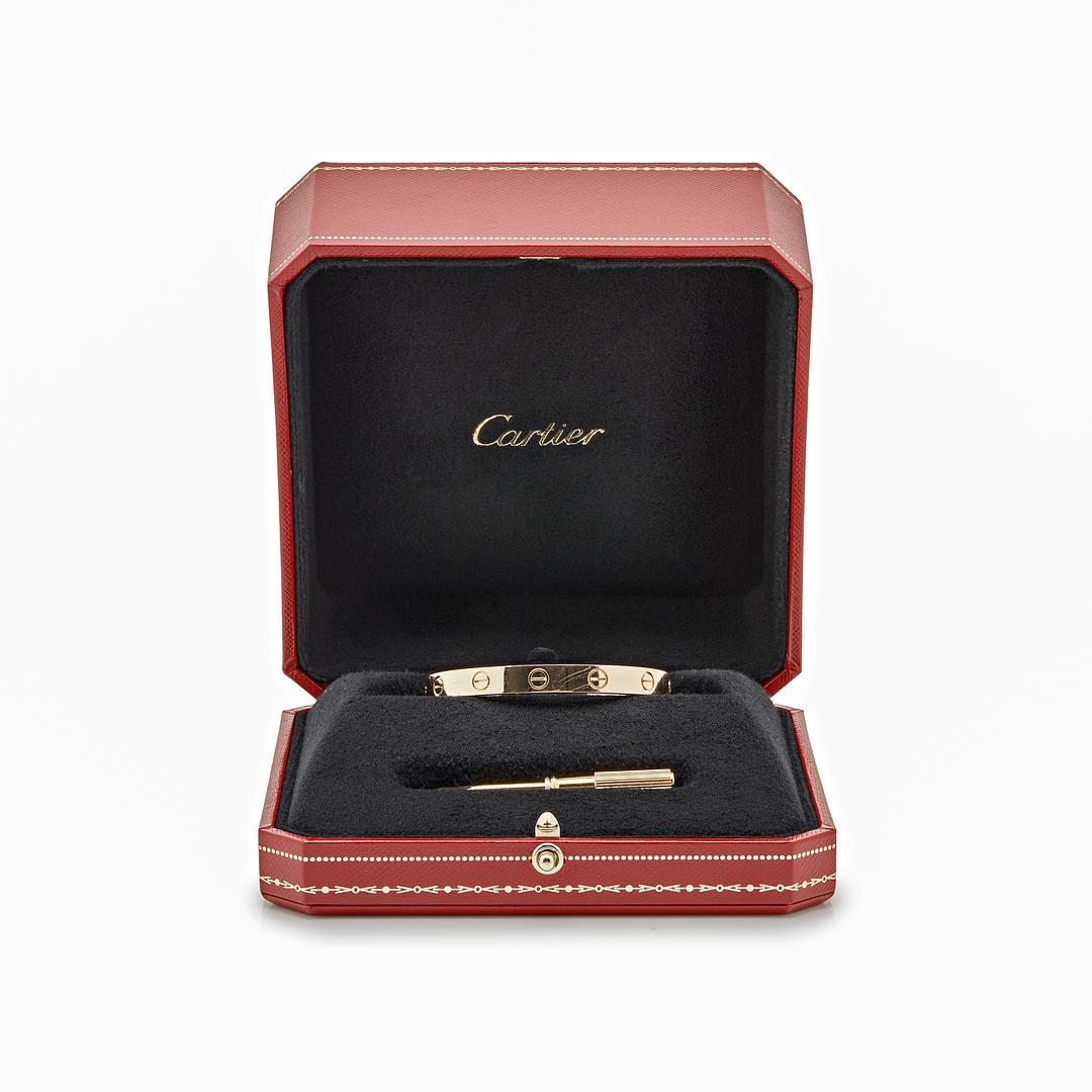  Cartier Love Bracelet Yellow Gold B6067517 For Sale 1