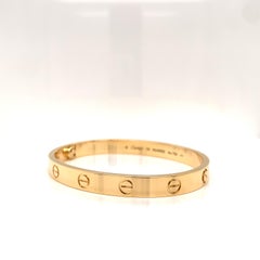 Cartier Love Bracelet Yellow Gold Classic