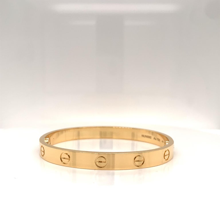 Cartier Love Bracelet Yellow Gold Classic For Sale At 1stdibs Cartier Love Bracelet Yellow Gold Classic For Sale At 1stdibs