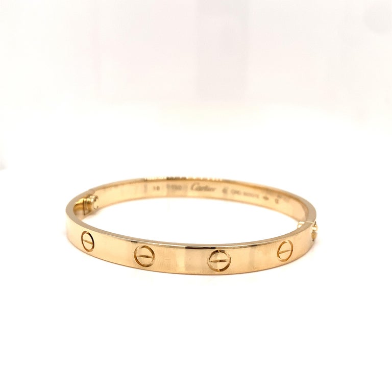 Cartier Love Bracelet Yellow Gold Classic at 1stDibs | 750 cartier bracelet  ol4783, 750 cartier ol4783 price, 17 750 cartier ol4783 iy