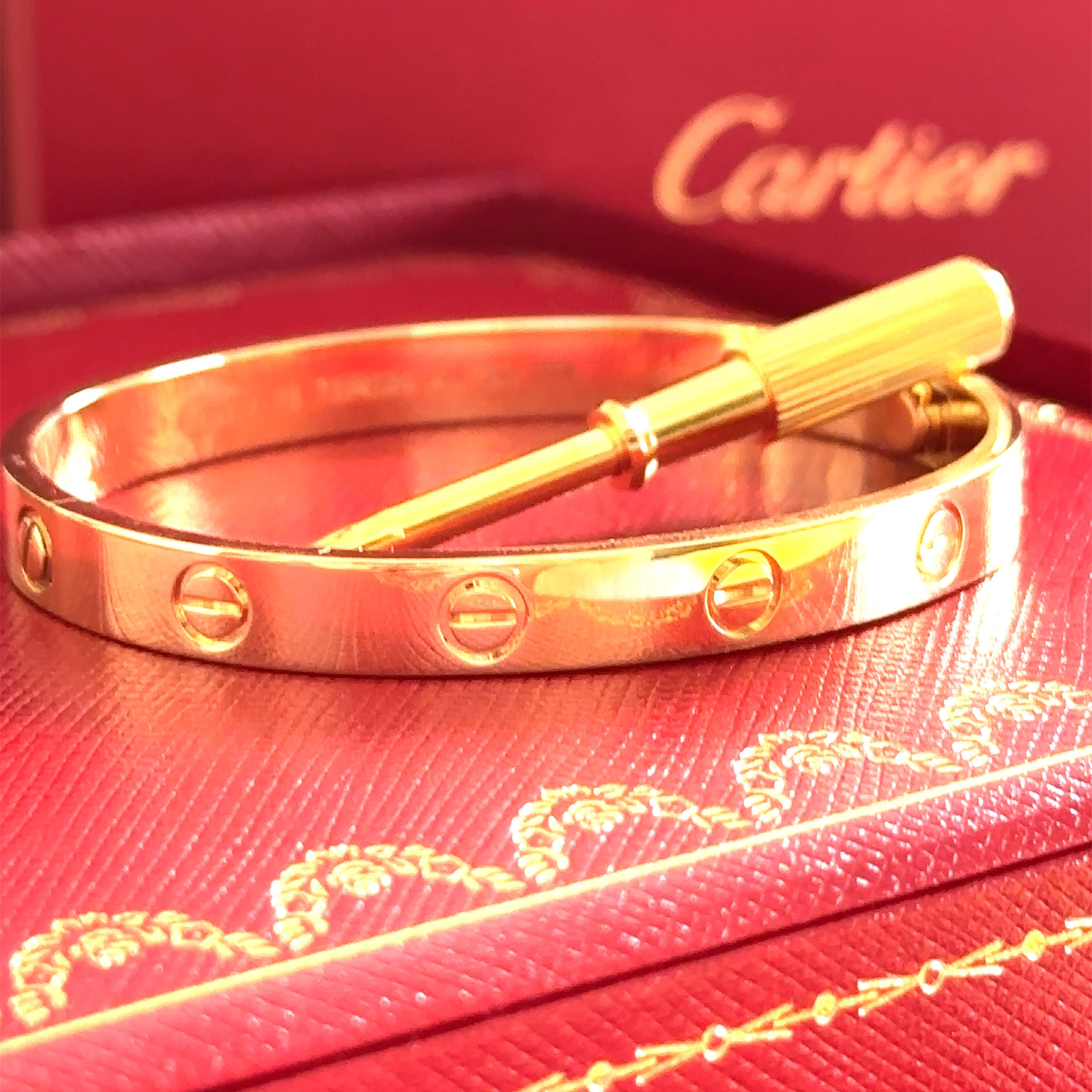Cartier Love Bracelet - Yellow Gold 1