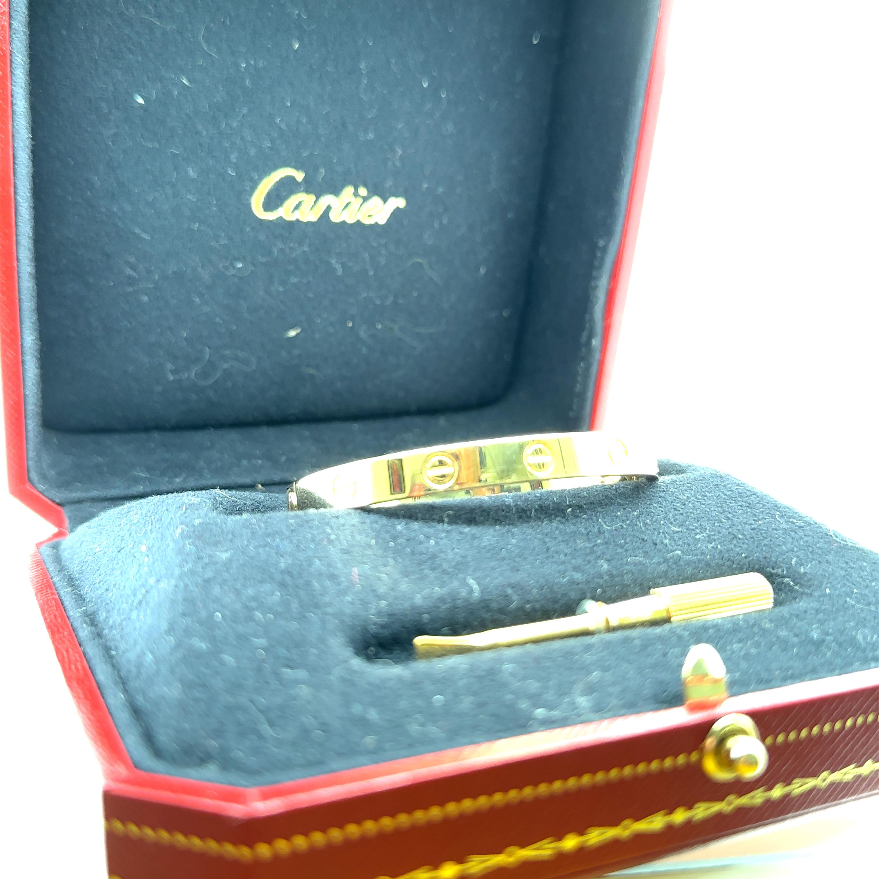 Cartier Love Bracelet - Yellow Gold 2