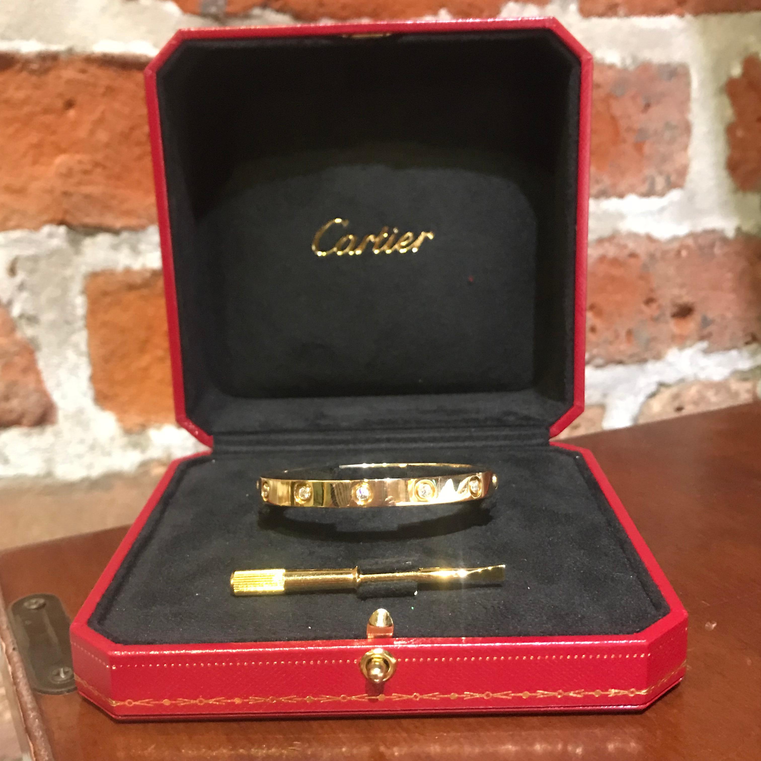 cartier bracelet with box