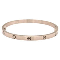 Cartier Love Bracelet, SM 18K White Gold