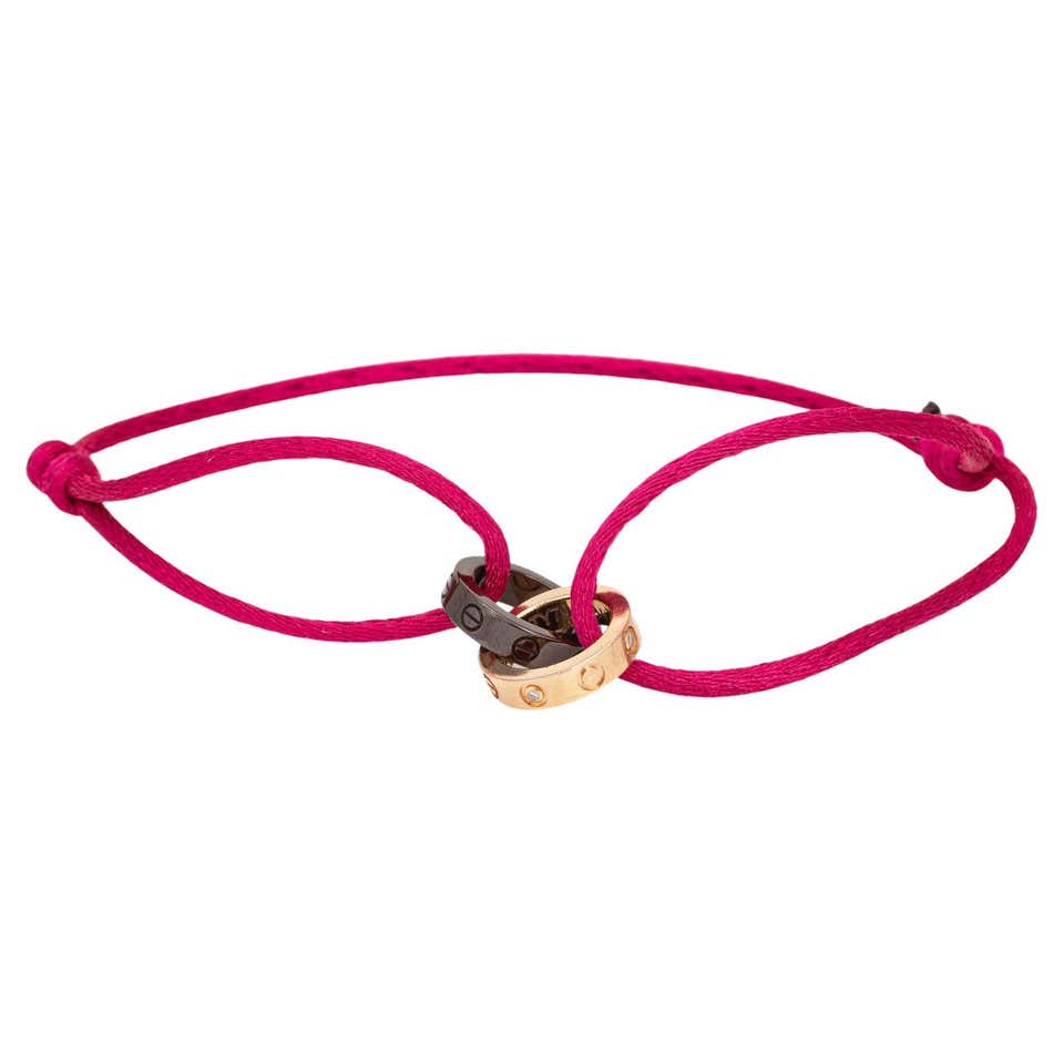 Cartier Love Bracelet Pink Gold - 19 For Sale on 1stDibs