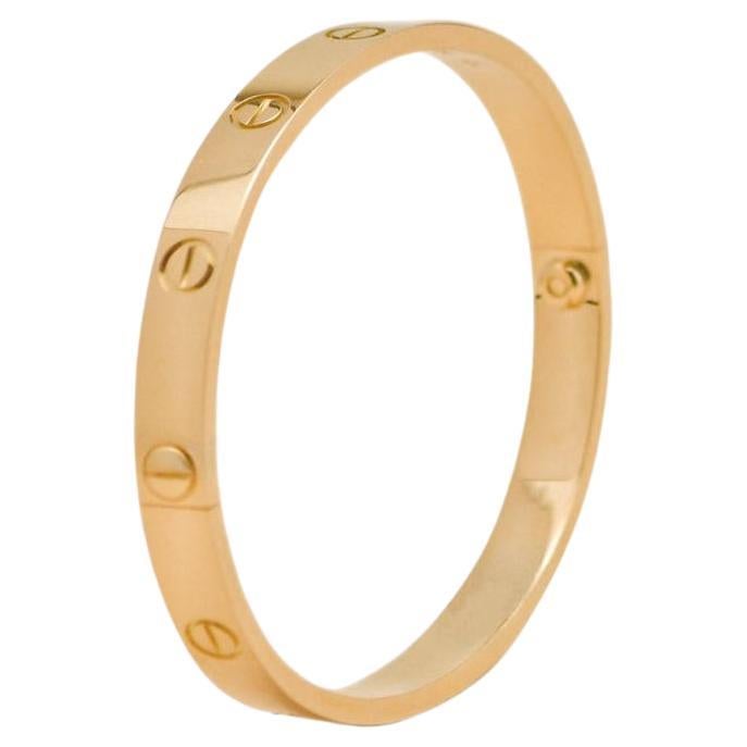Cartier Bracelet Modèle Classique Love Taille 17 Or jaune 18K