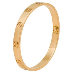 Cartier Bracelet Modèle Classique Love Taille 18 Or jaune 18K