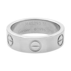 Cartier Love Classic Ring 18K White Gold