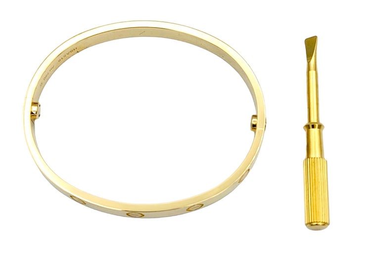 Cartier 18k Cartier Bracelet Screwdriver Price Cartier Love