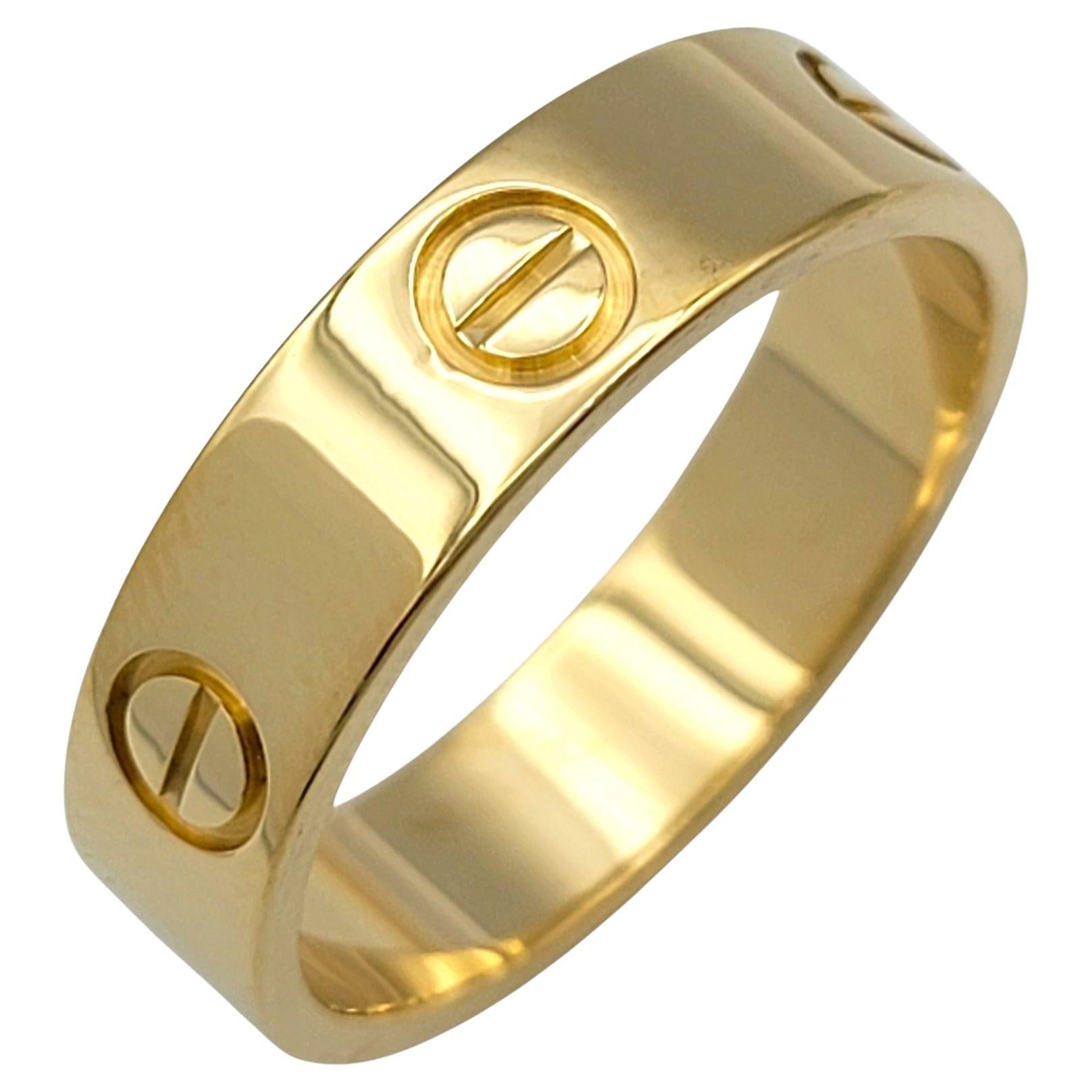 Cartier, bague d'amour