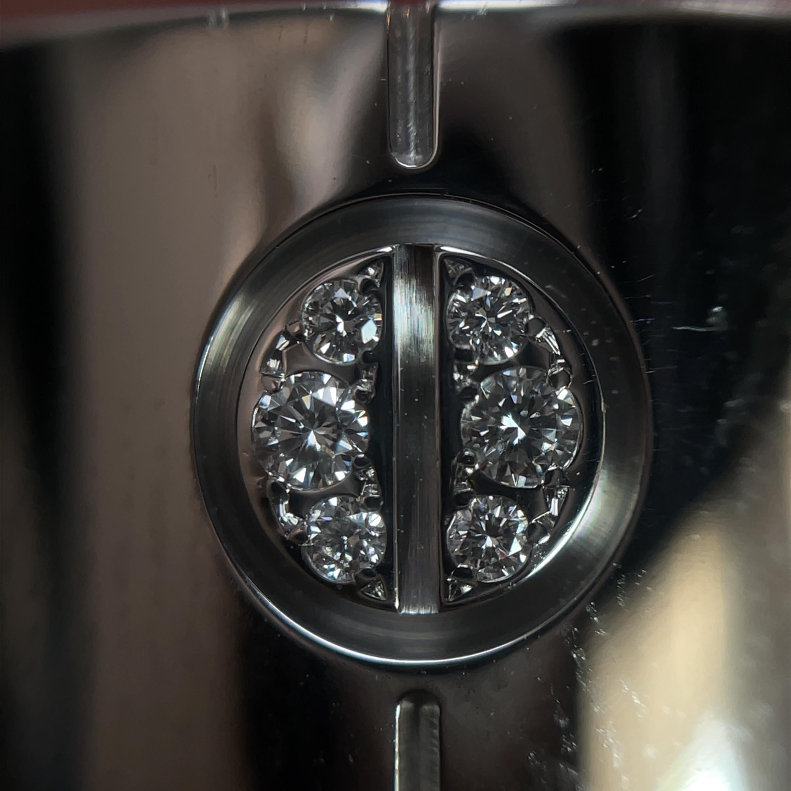 CARTIER Bague Love Cone Diamant en or blanc 18k en vente 5