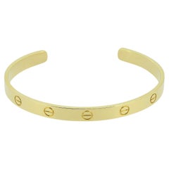 Bracelet manchette LOVE de Cartier Taille 19