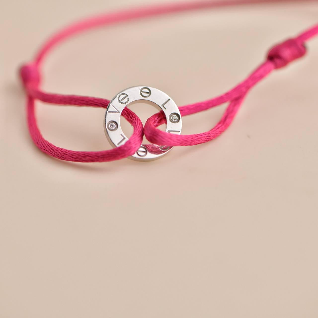 cartier love bracelet string