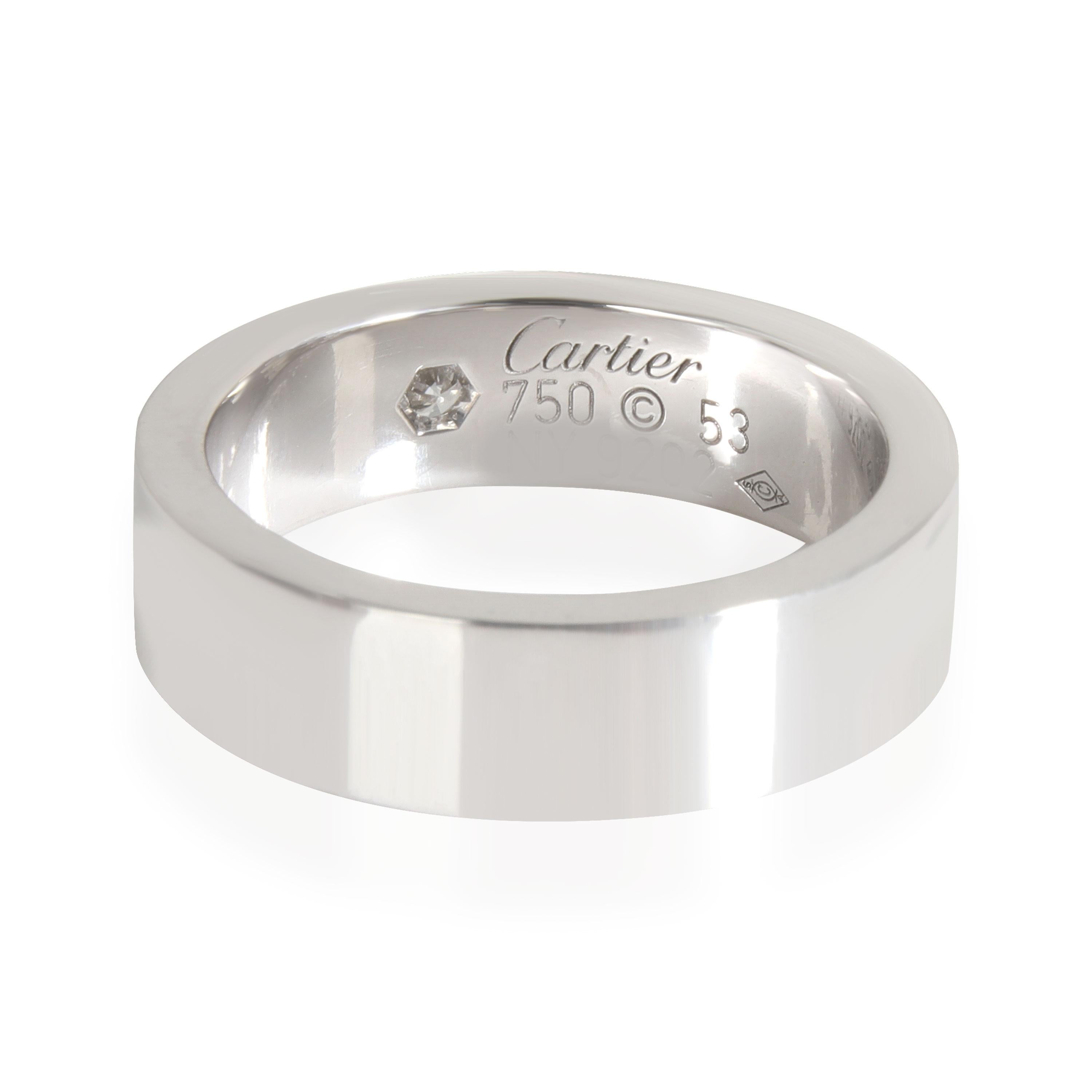 
Cartier Love Diamond Band in 18k White Gold 0.06 CTW

PRIMARY DETAILS
SKU: 112853
Listing Title: Cartier Love Diamond Band in 18k White Gold 0.06 CTW
Condition Description: Retails for 2950 USD. In excellent condition and recently polished. Cartier