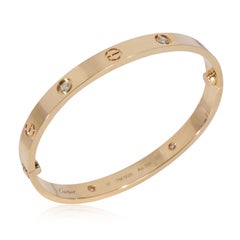 Cartier Bracelet Love en or jaune 18 carats avec diamants 0,42 carat poids total