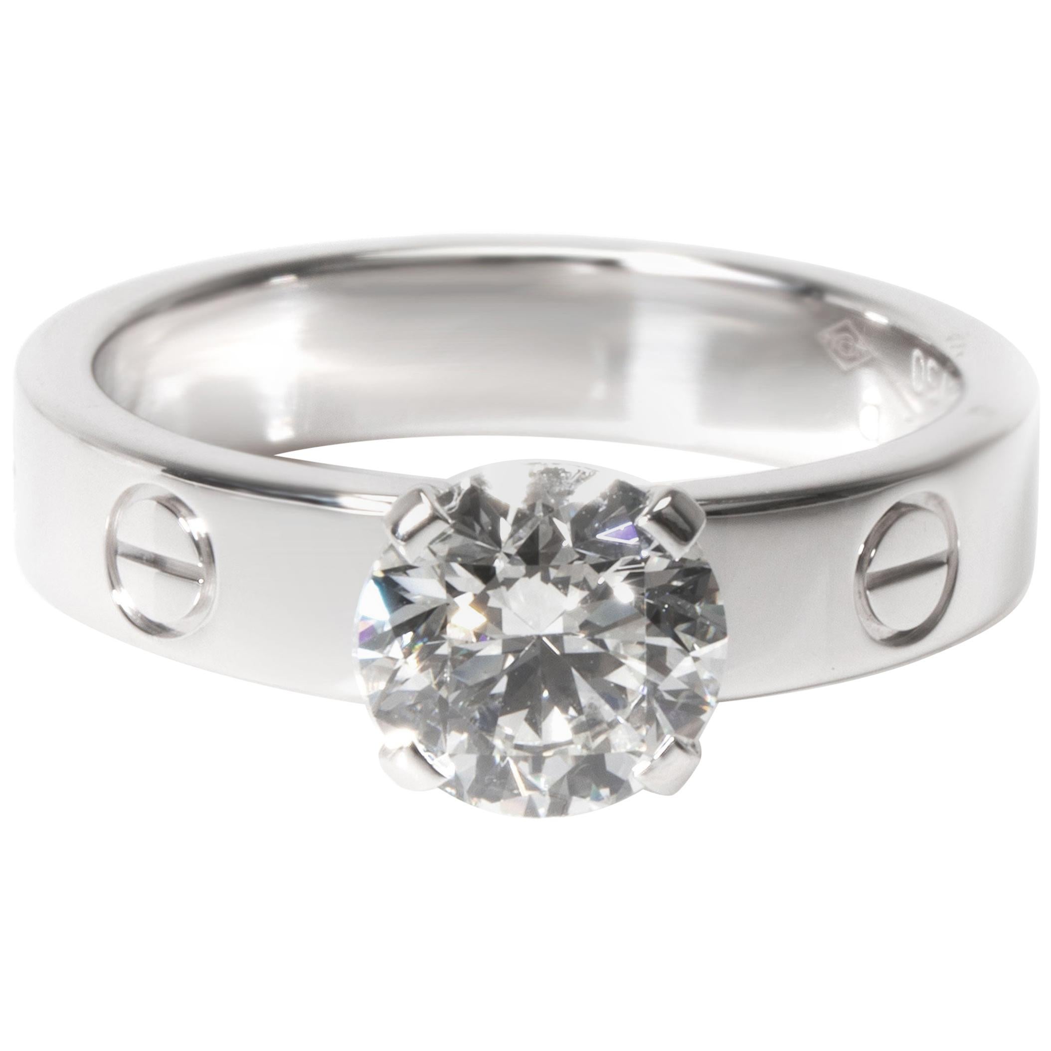 cartier love diamond ring price