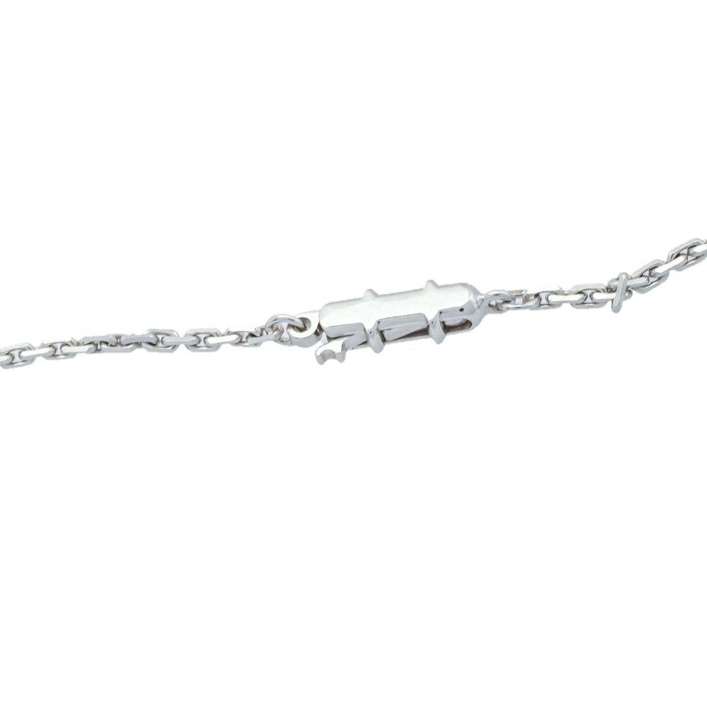Women's Cartier Love Diamond - Paved 18K White Gold Necklace