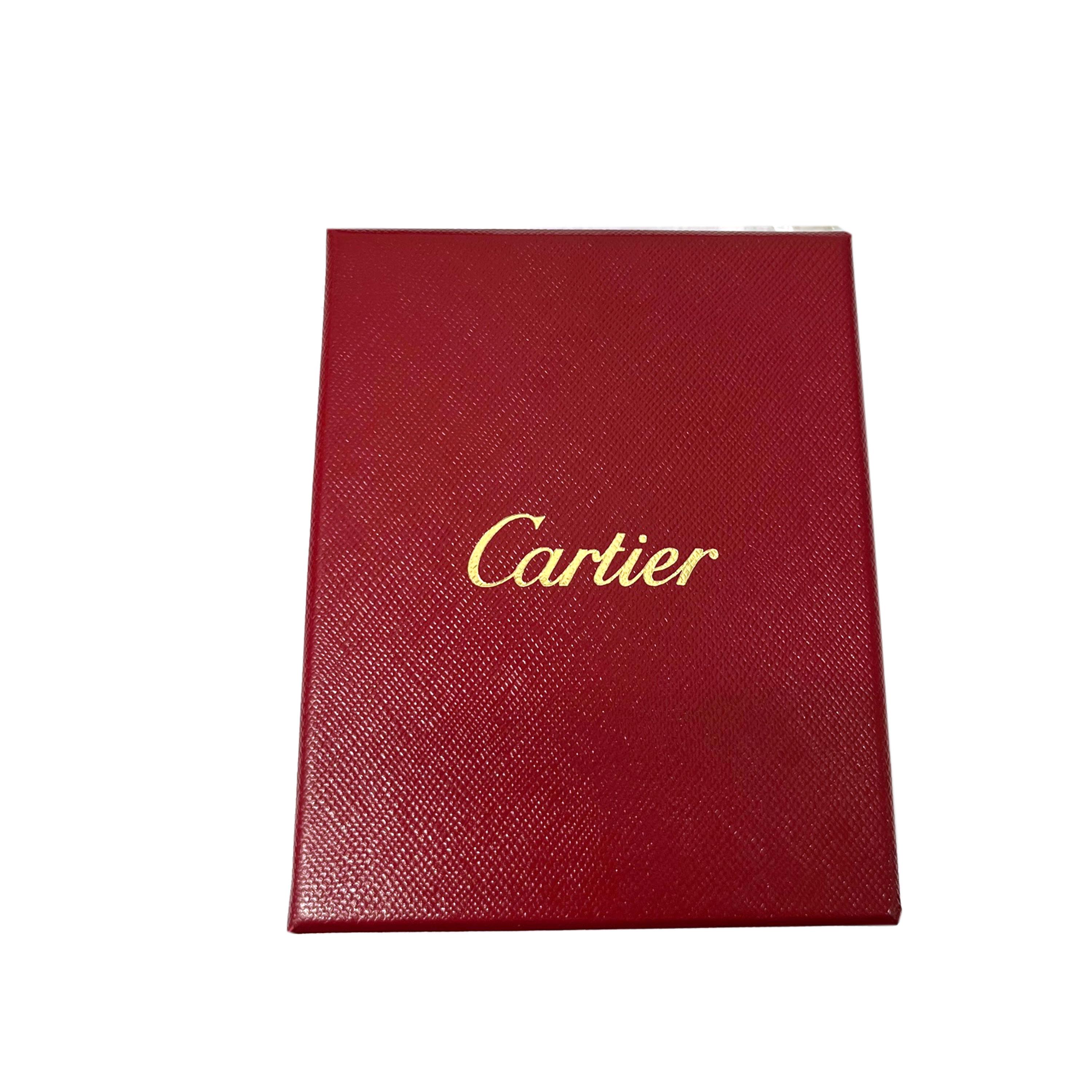 Cartier LOVE Diamantring aus 18 Karat Roségold mit 0,02 Karat für Damen oder Herren