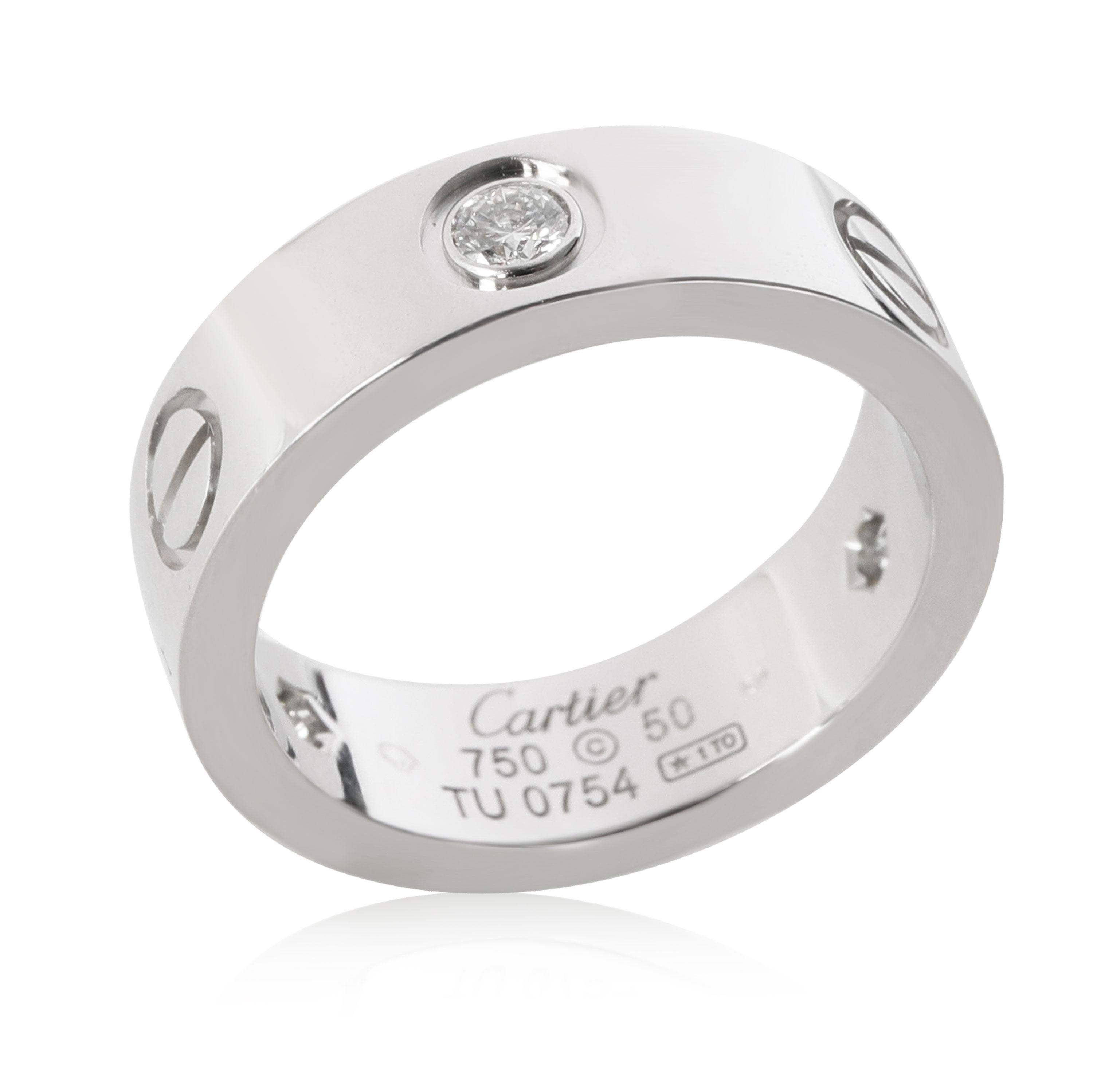 cartier diamond love ring