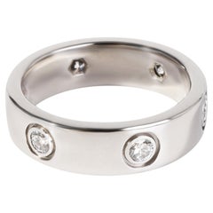 Cartier Love Diamond Ring in 18k White Gold 0.46 Ctw