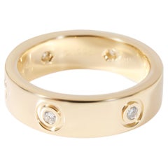 Cartier Love Diamond Ring in 18k Yellow Gold 0.46 CTW