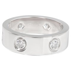 Cartier Bague Love en or blanc 18 carats avec diamants 0,46 carat poids total