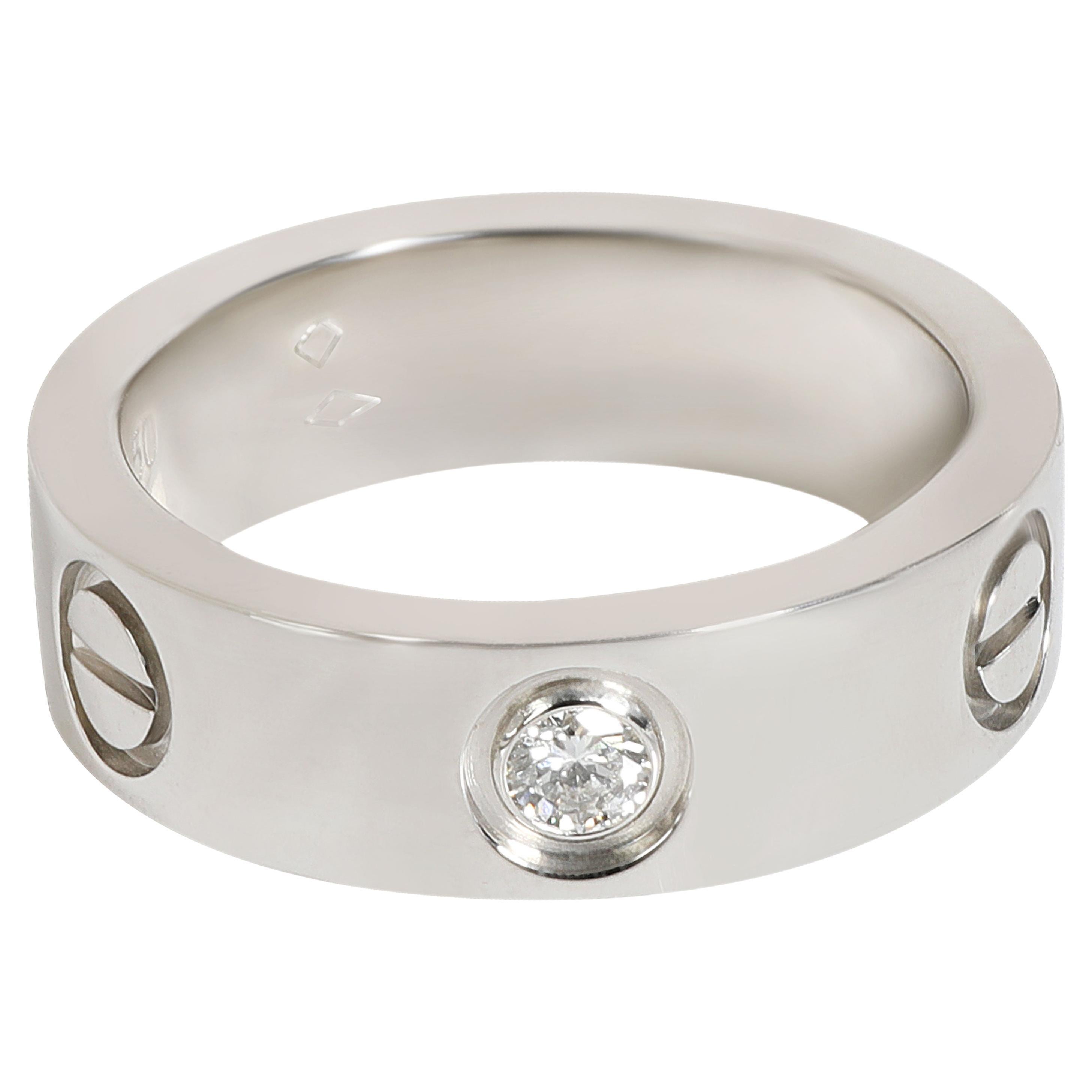 Cartier Love Diamond Ring en platine 950 0,09 ct. pt.