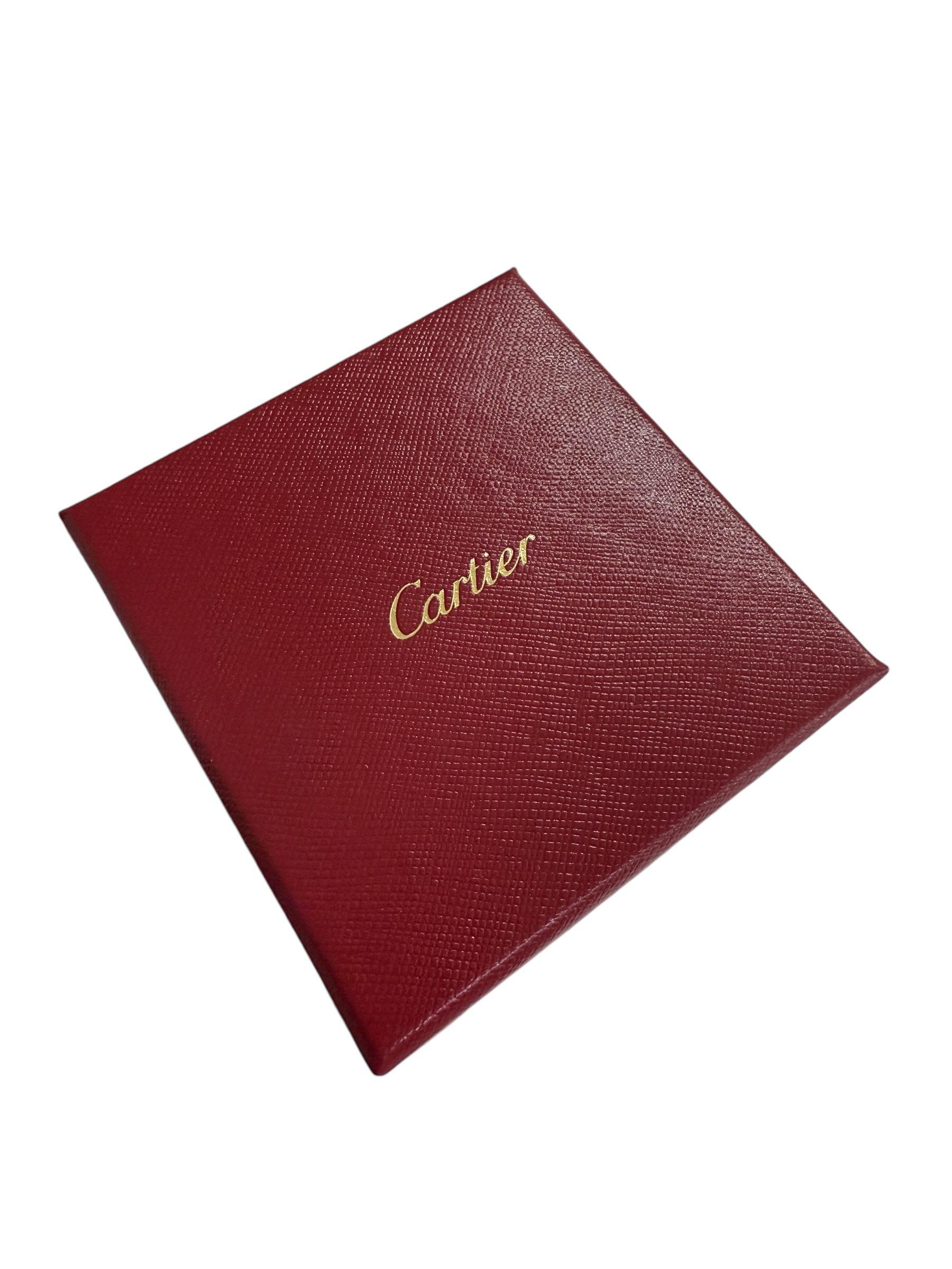 Cartier Love Diamond Wedding Band Size 56; Size 7 1/2 US 6