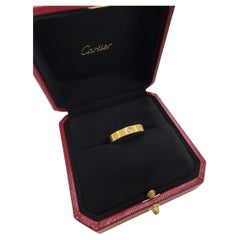 Cartier Love Diamond Wedding Band Size 56; Size 7 1/2 US