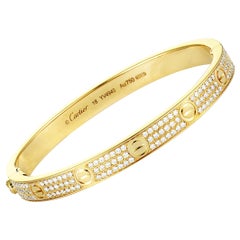 Cartier Love Diamond Bracelet en or jaune