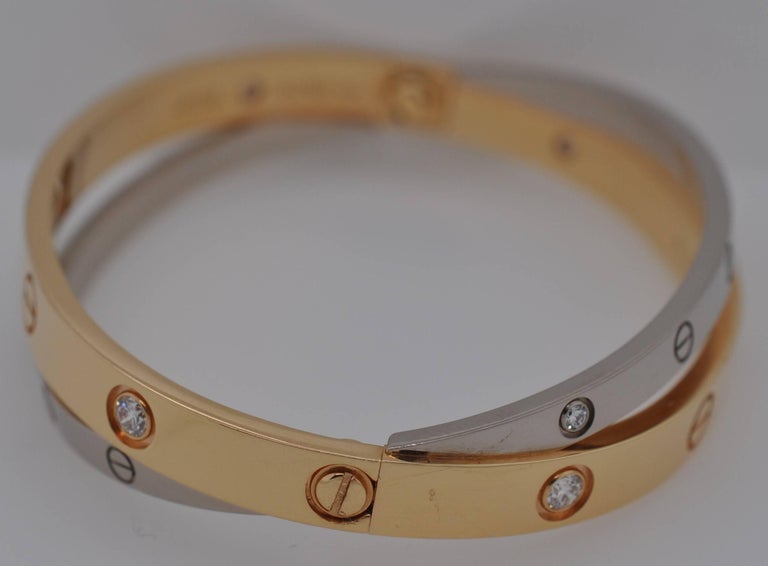 cartier double bracelet