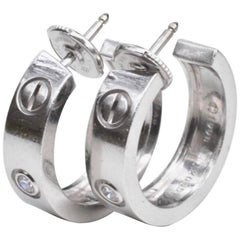 Cartier Love Earrings 18 Karat