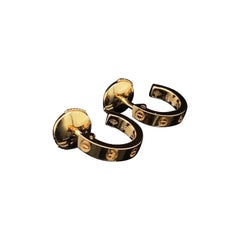 Cartier Love Earrings 18 Karat Rose Gold