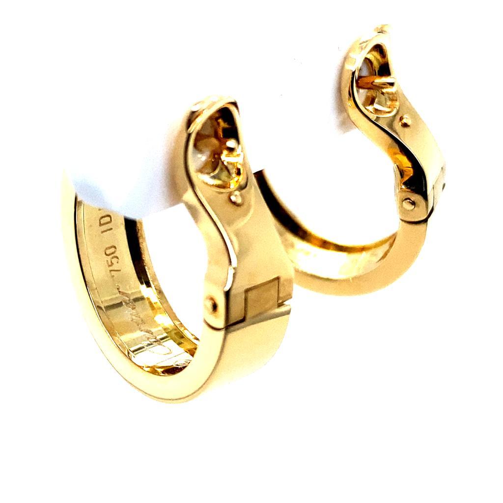 Cartier Love Earrings 18 Karat Yellow Gold In Good Condition In London, GB