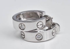 Cartier Love Earrings 18 Karat