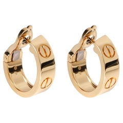 Cartier Love-Ohrringe aus 18 Karat Gelbgold