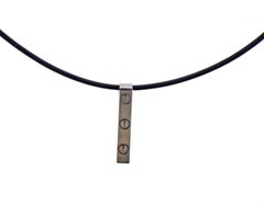 Cartier Love Gold Pendant Cord Necklace