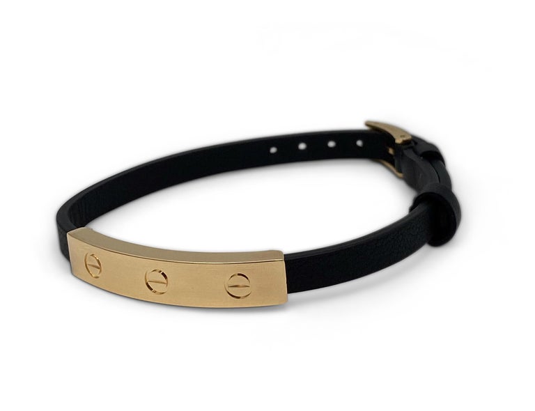 cartier leather bracelet
