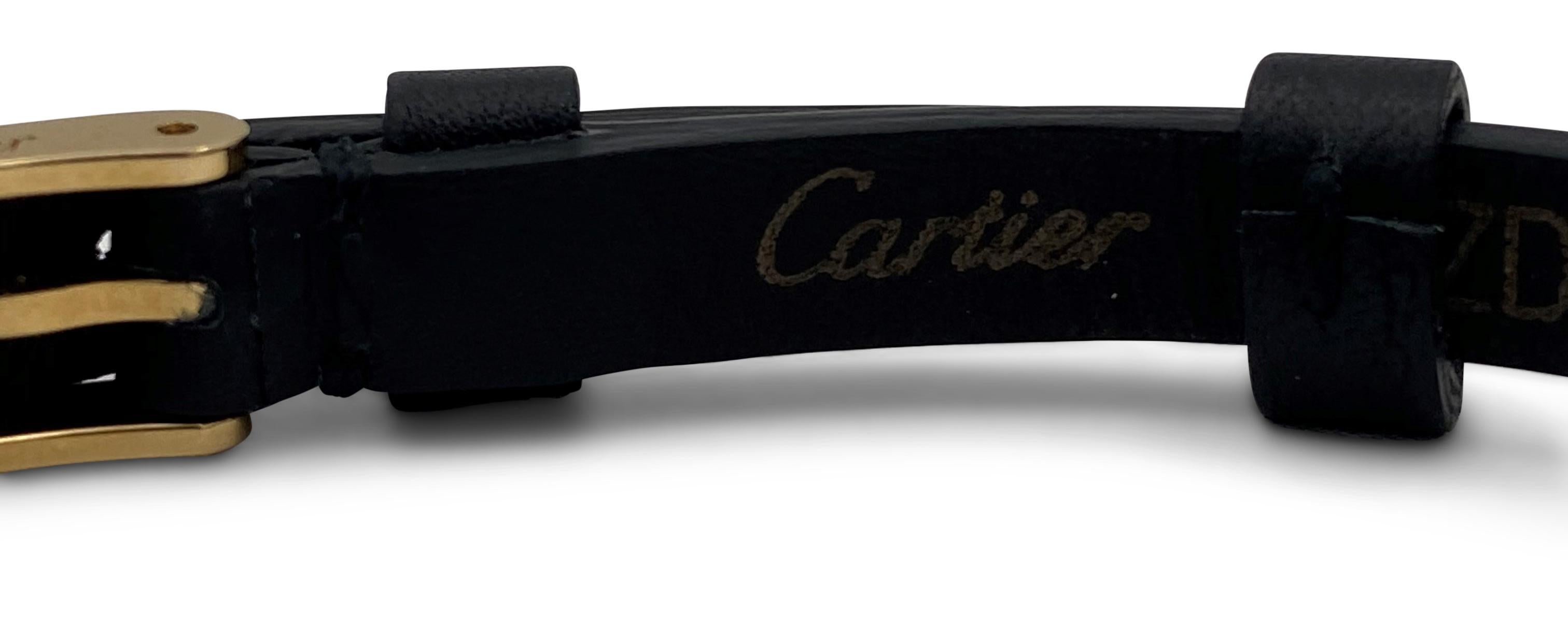 cartier leather bracelet