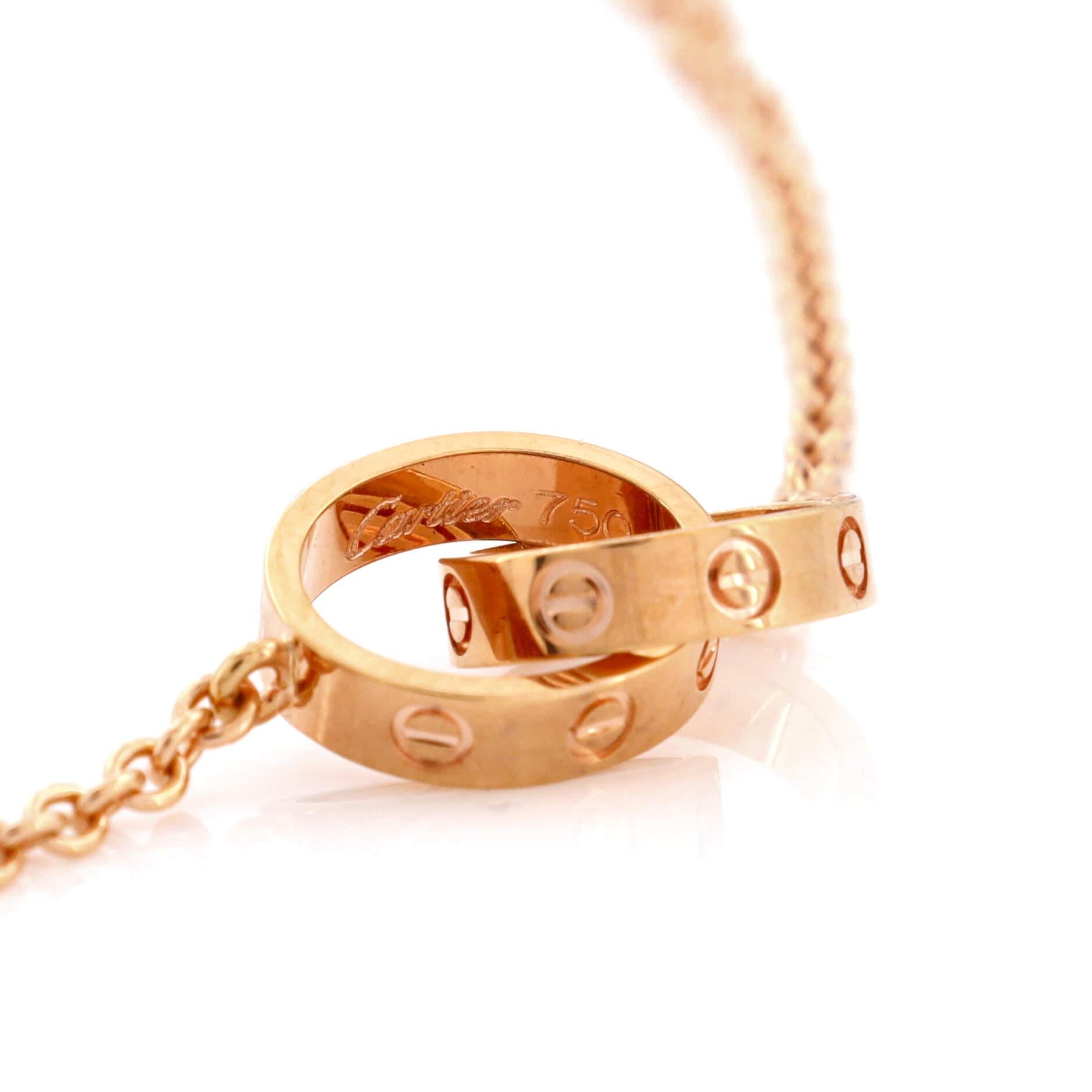 Cartier Interlocking Love Bracelet
