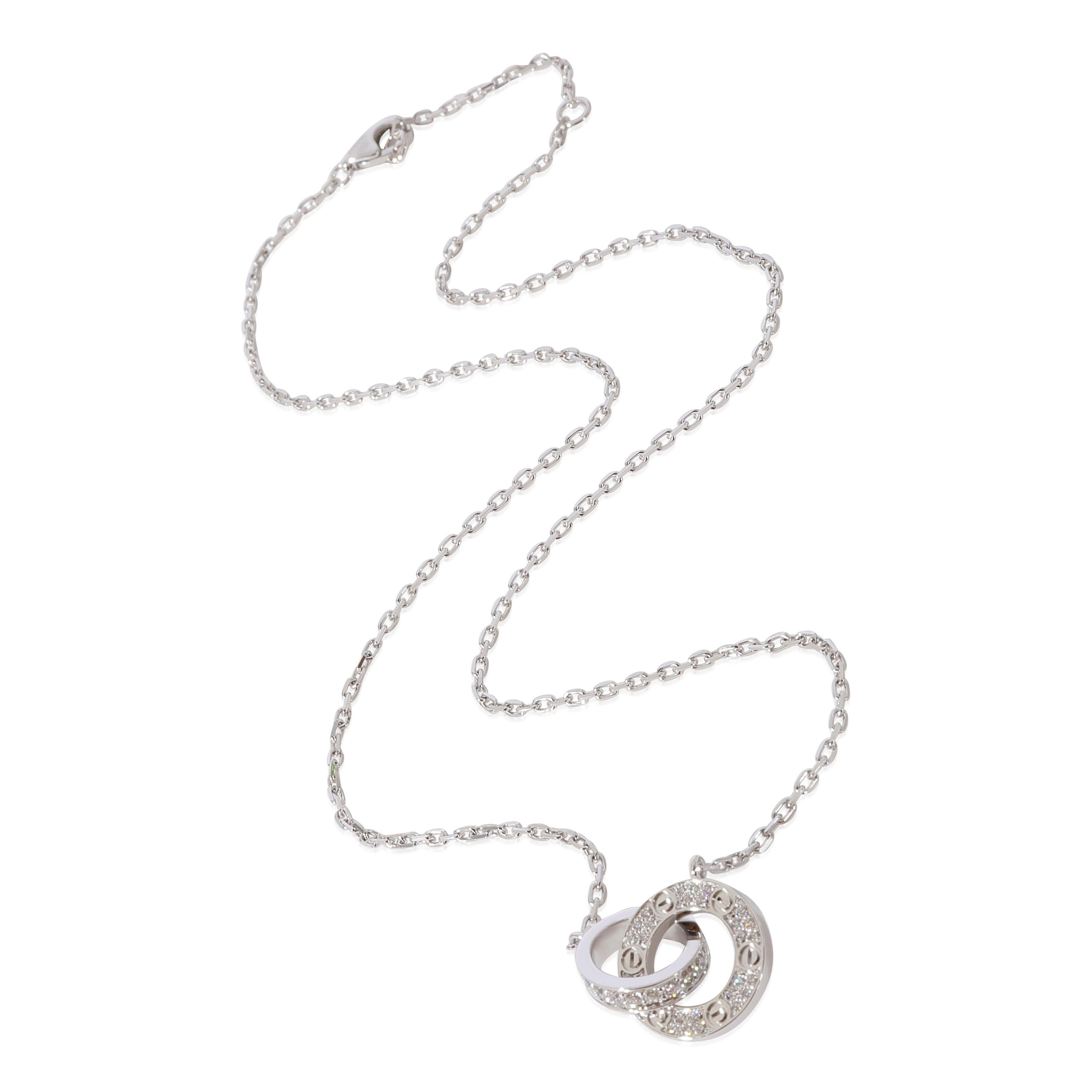Cartier Love Interlocking Diamant  Anhänger aus 18k Weißgold 0,3 CTW

PRIMÄRE DETAILS
SKU: 124428
Auflistung Titel: Cartier Love Interlocking Diamond  Anhänger aus 18k Weißgold 0,3 CTW
Zustand Beschreibung: Verkauft für 5900 USD. In ausgezeichnetem