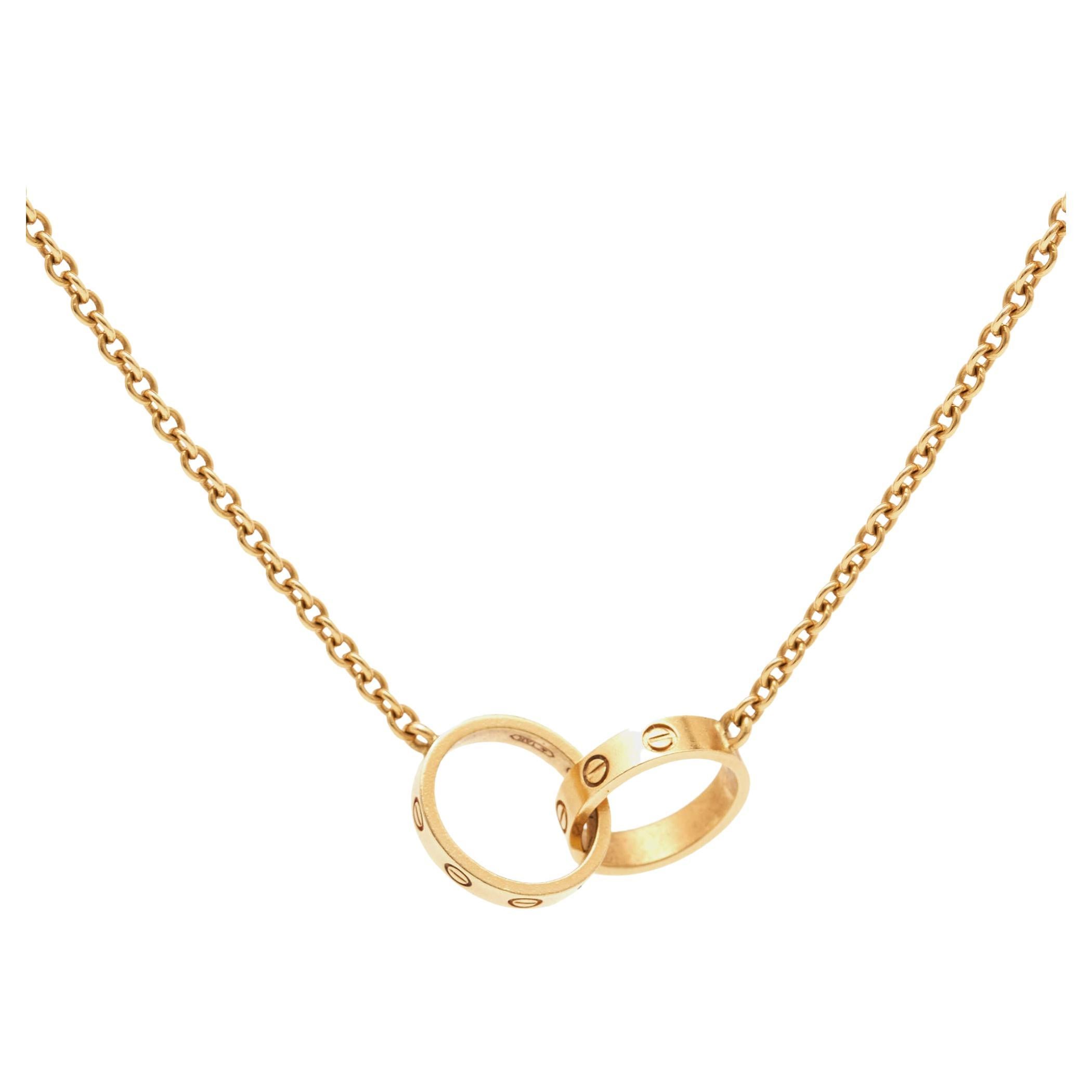 Love Necklace 2 Diamonds Cartier 2024 | fogelcapital.com