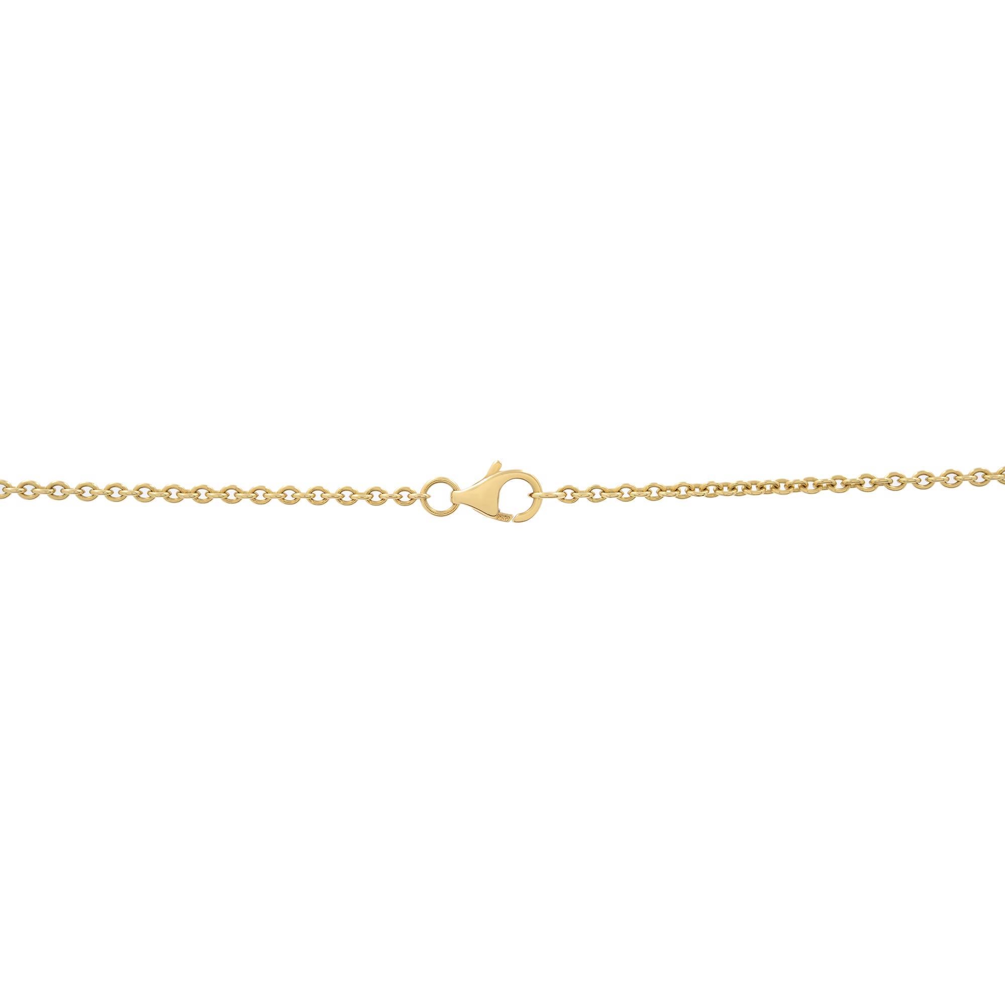 Cartier Love Interlocking Halskette aus 18 Karat Gelbgold für Damen oder Herren